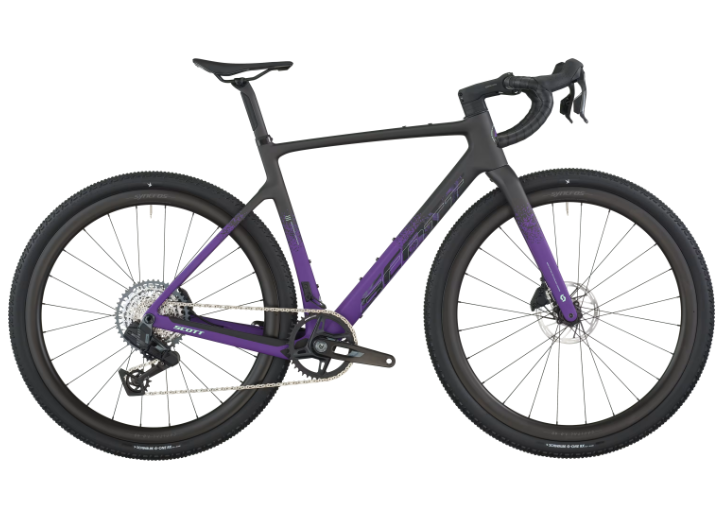 SCOTT Addict Gravel 20 carbon black/indigo purple - L