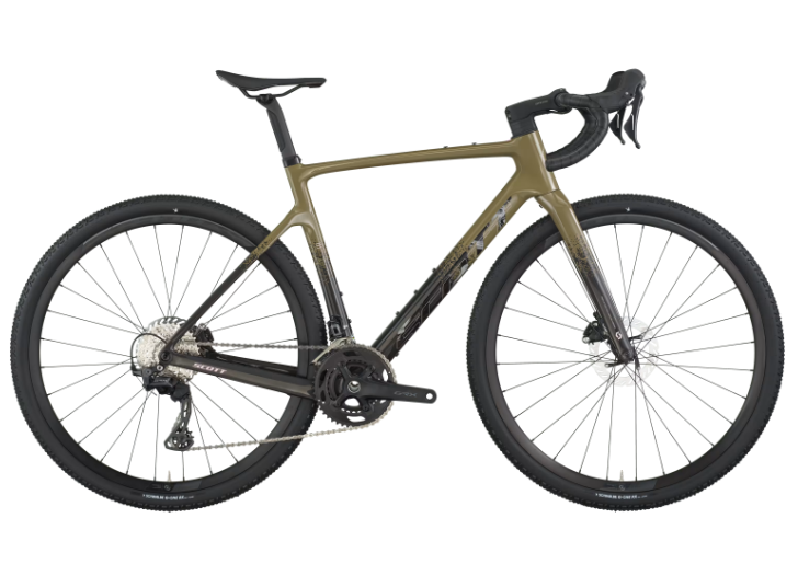 SCOTT Addict Gravel 40 kaki green/carbon black - XL