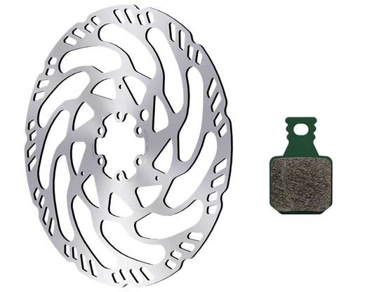 Disque de Frein Magura MDR-C + Plaquettes 8.S Sport pour Freins MT eSTOP - 180 mm