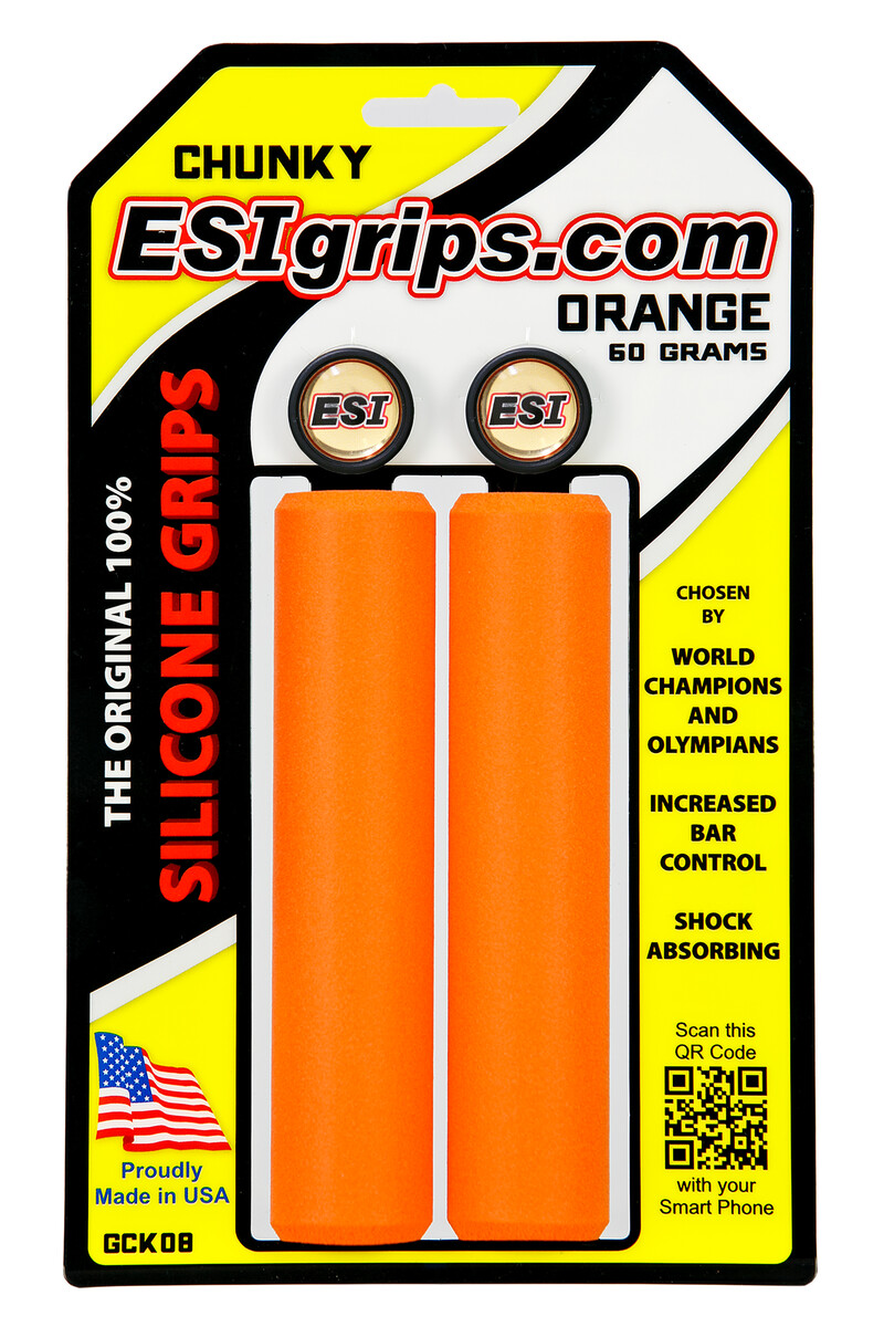 Esi Poignées Chunky 32mm Orange