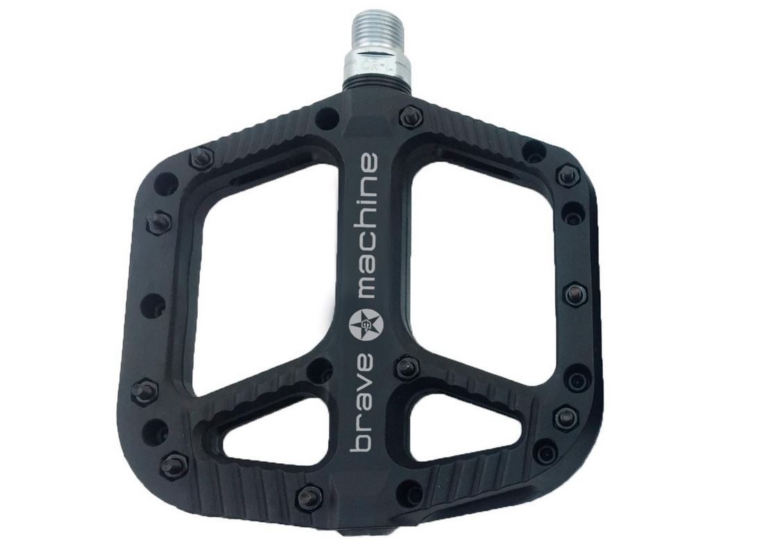 BRAVE PEDALES FREERIDE NYLON NOIR