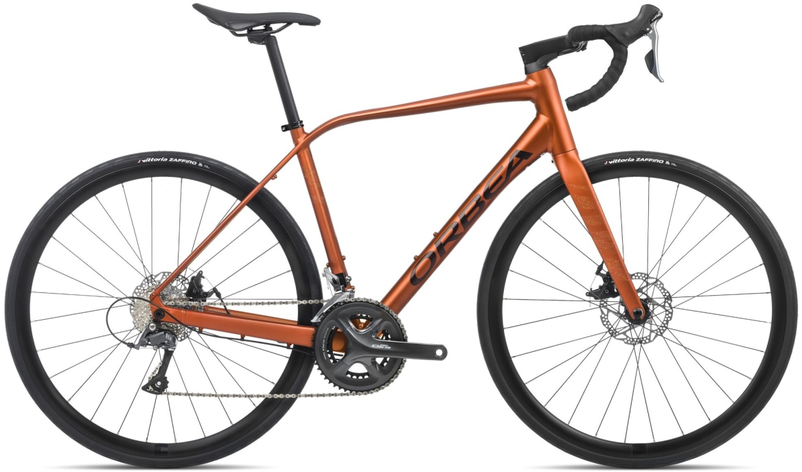 Orbea AVANT H60 53 Orange Candy (Matt) - Cosmic Bronze (Gloss)
