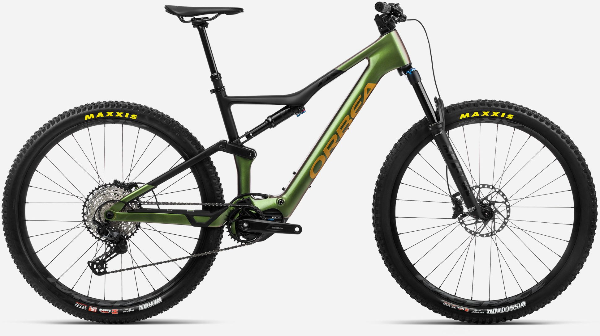 Orbea RISE M20 Chameleon Goblin Green (Gloss)-Black (Matt)  M 