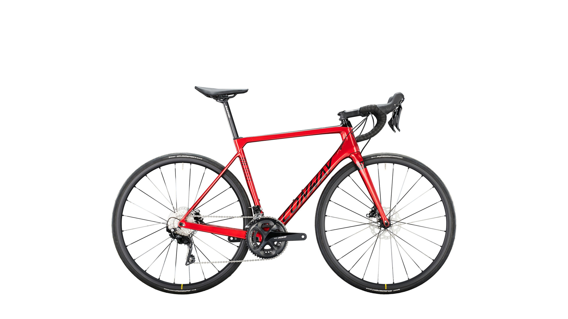 Conway RR 10.0 HE. 28/L22-SP.RED MET./BLACK MET.