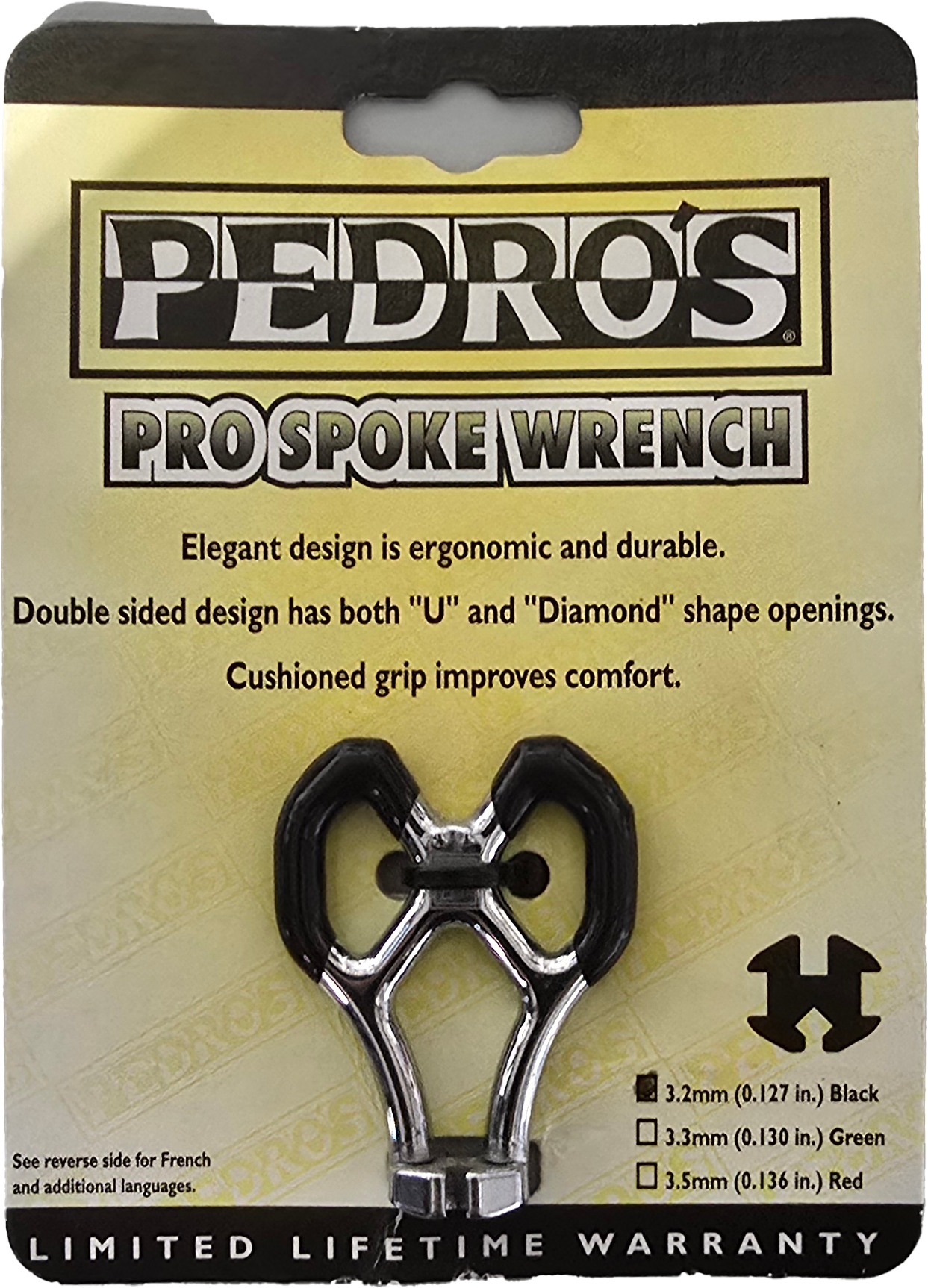 Clé à rayon Pedro's 3.2 mm Noir
