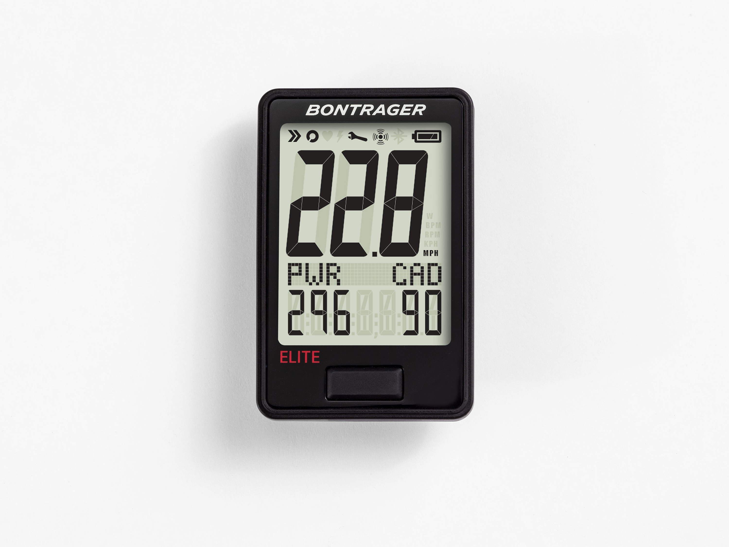 Compteur Bontrager RIDEtime Elite excl. digit
