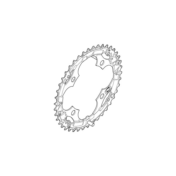 Photo de Plateau Shimano Acera FC-M361 - 42 Dents 