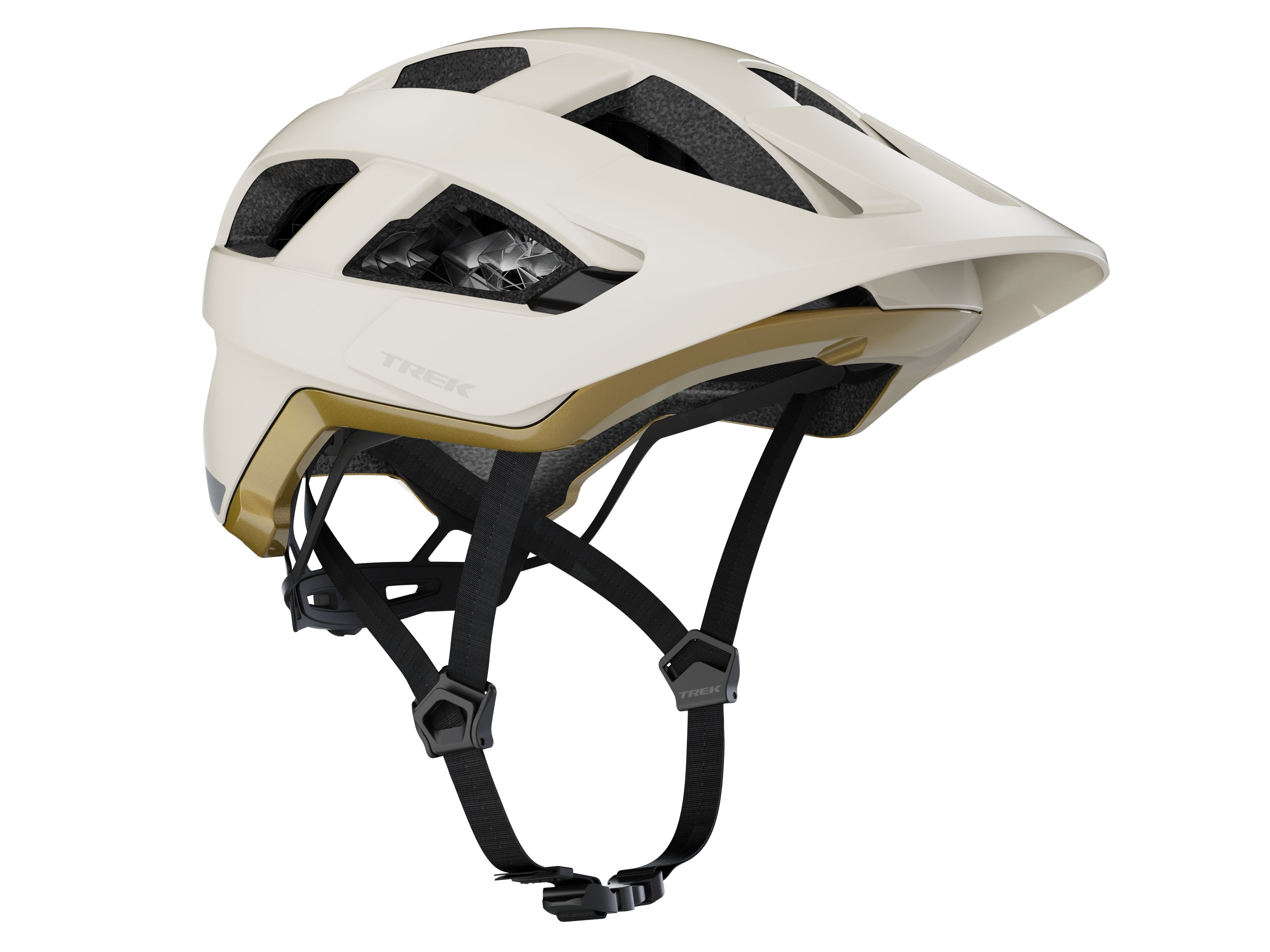 Photo de Casque Trek Quantum WaveCel Medium Era White/Gold CE