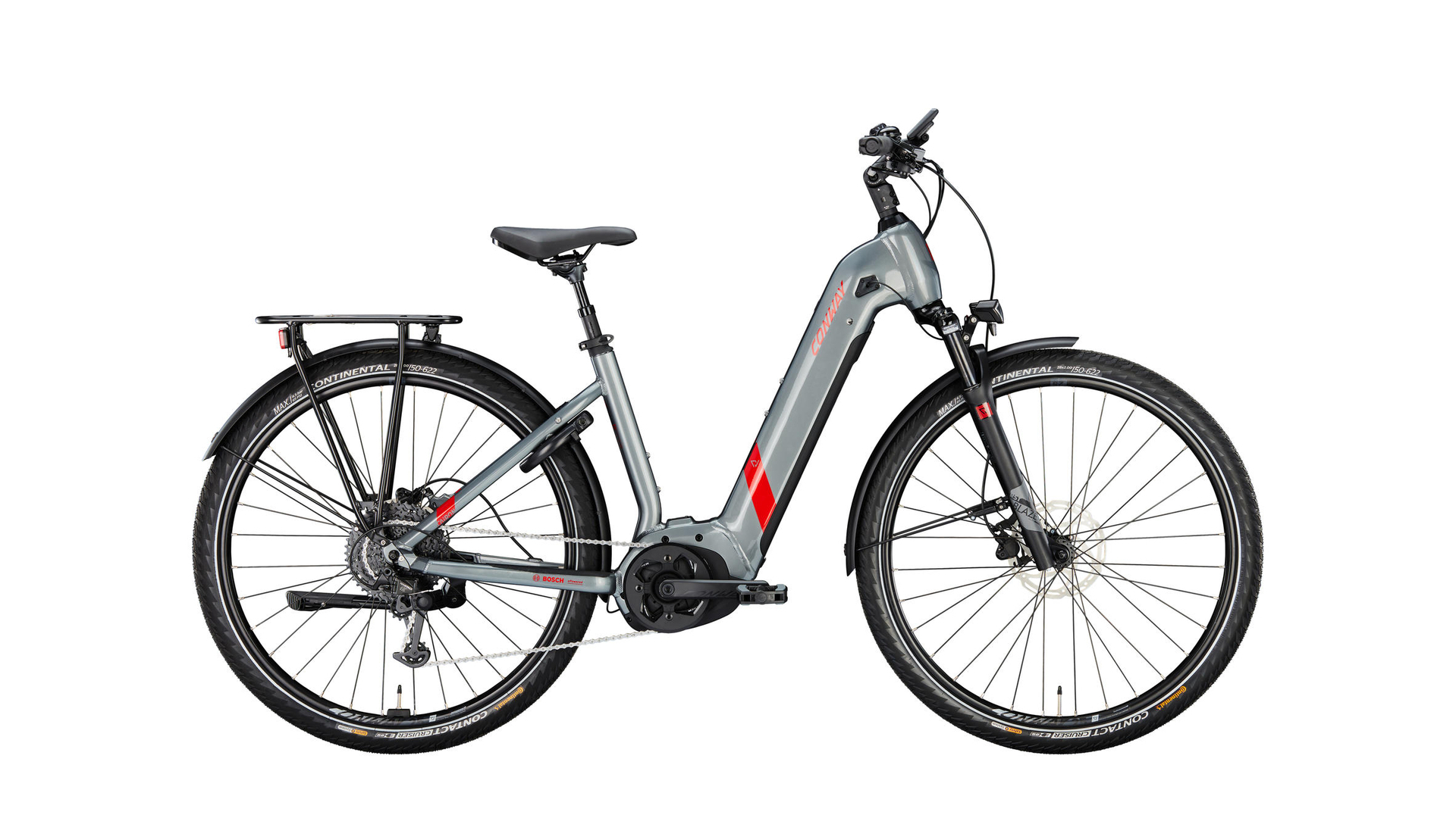 EBIKE CAIRON T 2.0 500WAVE 28/XL 9-SP.GREY/RED